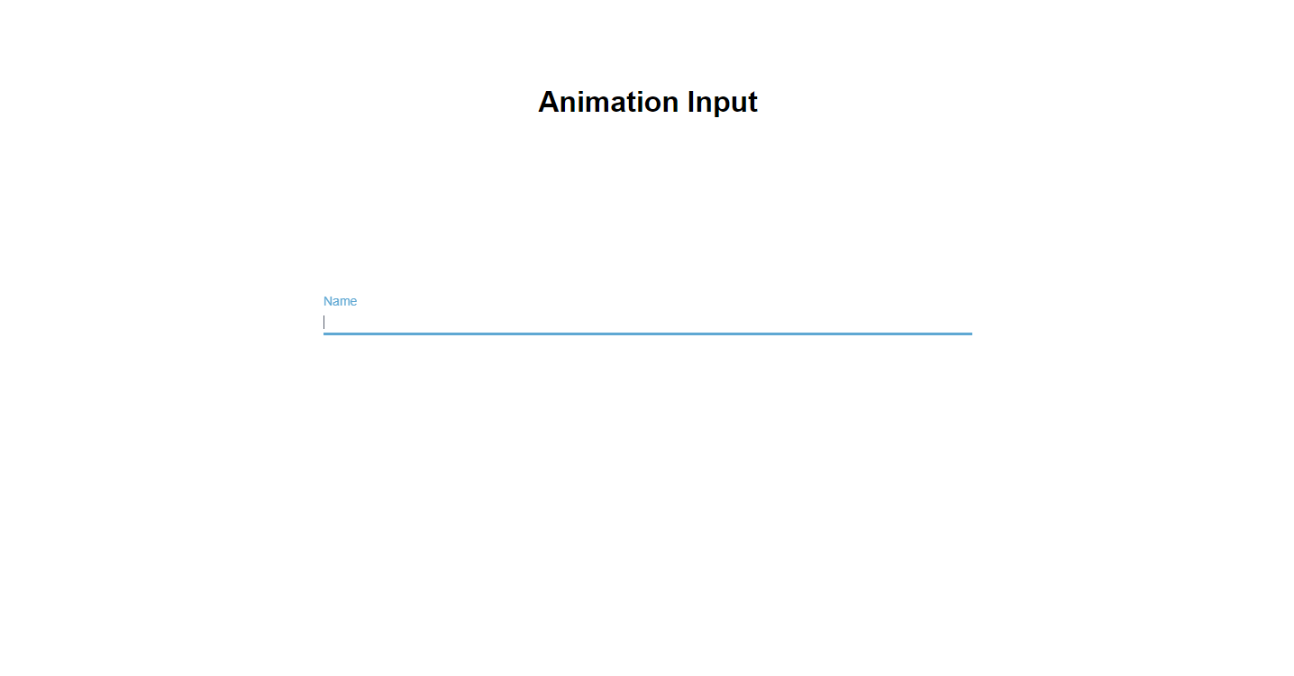 Image of Inout Animations landing page